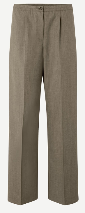 SAMSOE SATOVE TROUSERS TAUPE - S. LABELS