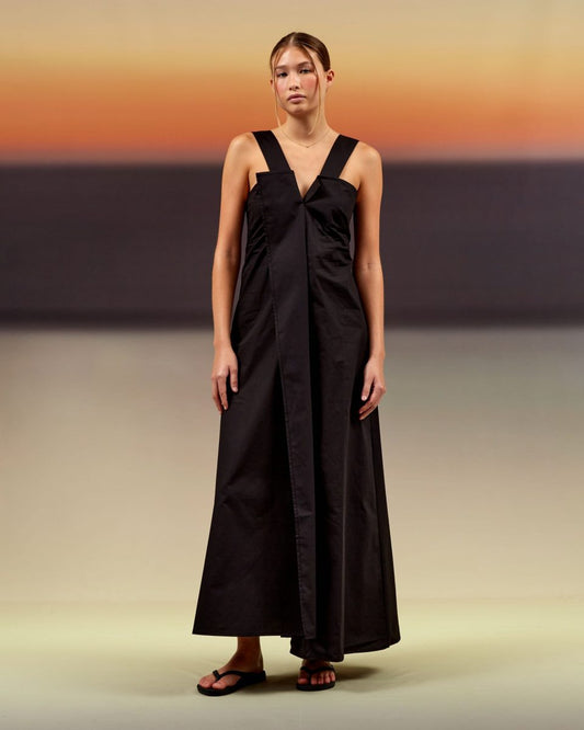 SEA ME HAPPY PINA JURK BLACK - S. LABELS