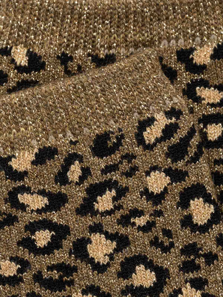 SOKKEN LEOPARD KHAKI