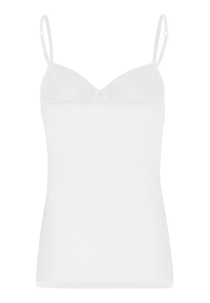 HANRO ALLURE PADDED BRA TOP OFF WHITE - S. LABELS
