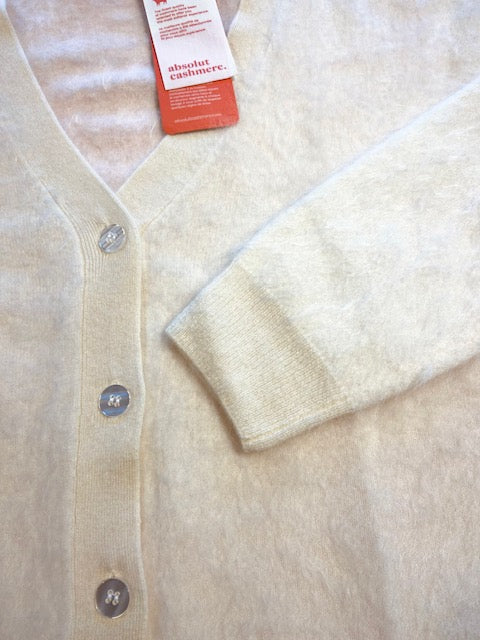 ABSOLUT CASHMERE RICIA VEST CREAM