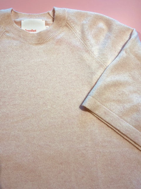ABSOLUT CASHMERE LEANA TRUI KORTE MOUW CLOUDY PINK