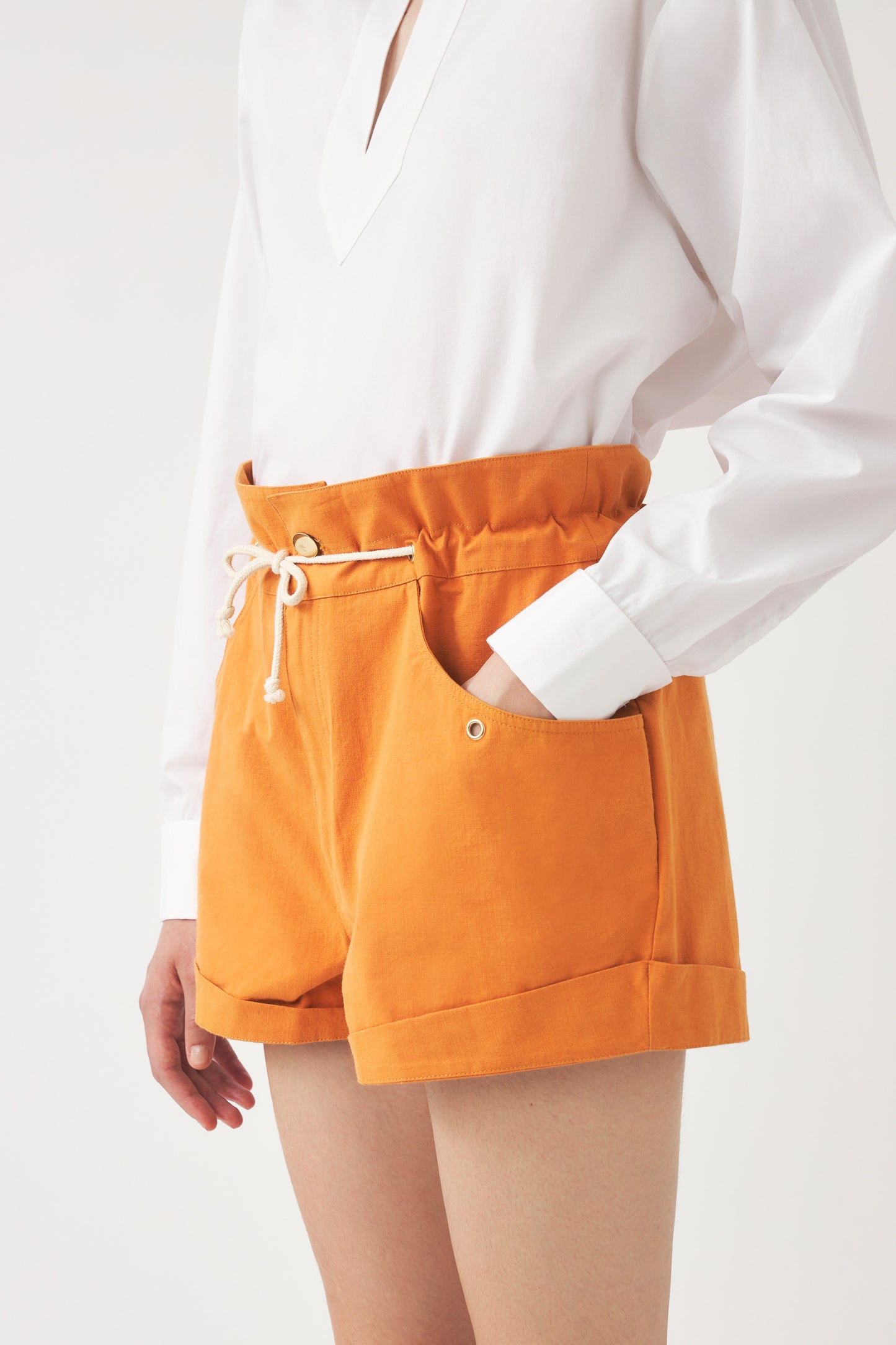 ANTIK BATIK SHORTS KIMI RUST