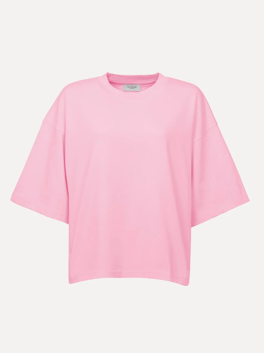 LES SOEURS BOXY TEE TIARA PINK - S. LABELS
