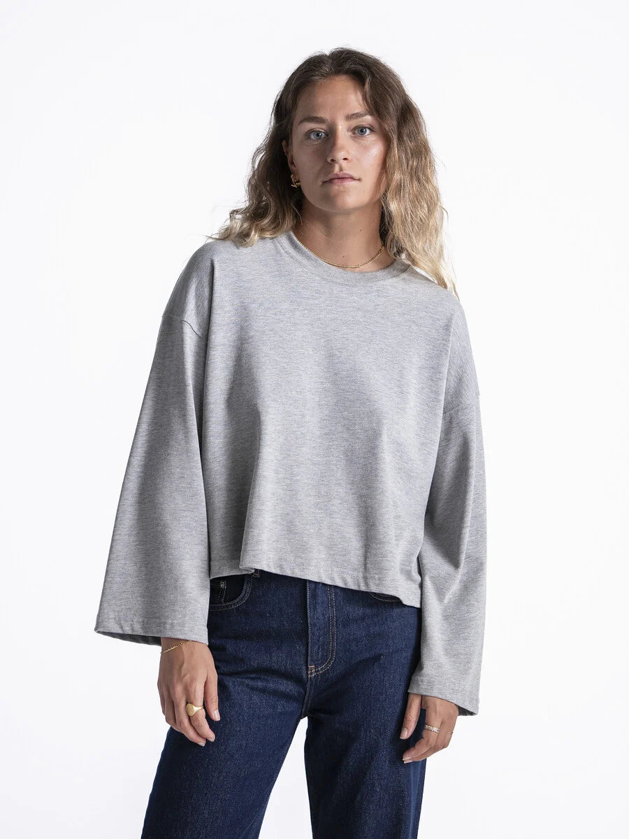 LES SOEURS LANGE MOUW TEE ALINE GREY - S. LABELS