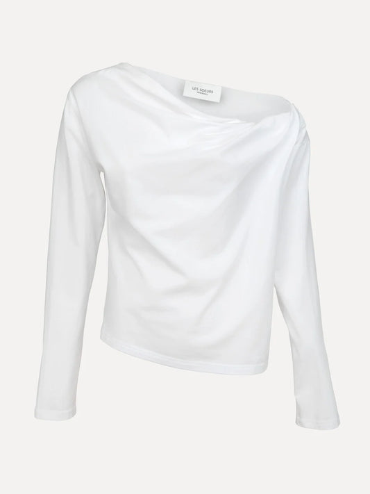 LES SOEURS OFF-SHOULDER TOP NOXY WHITE