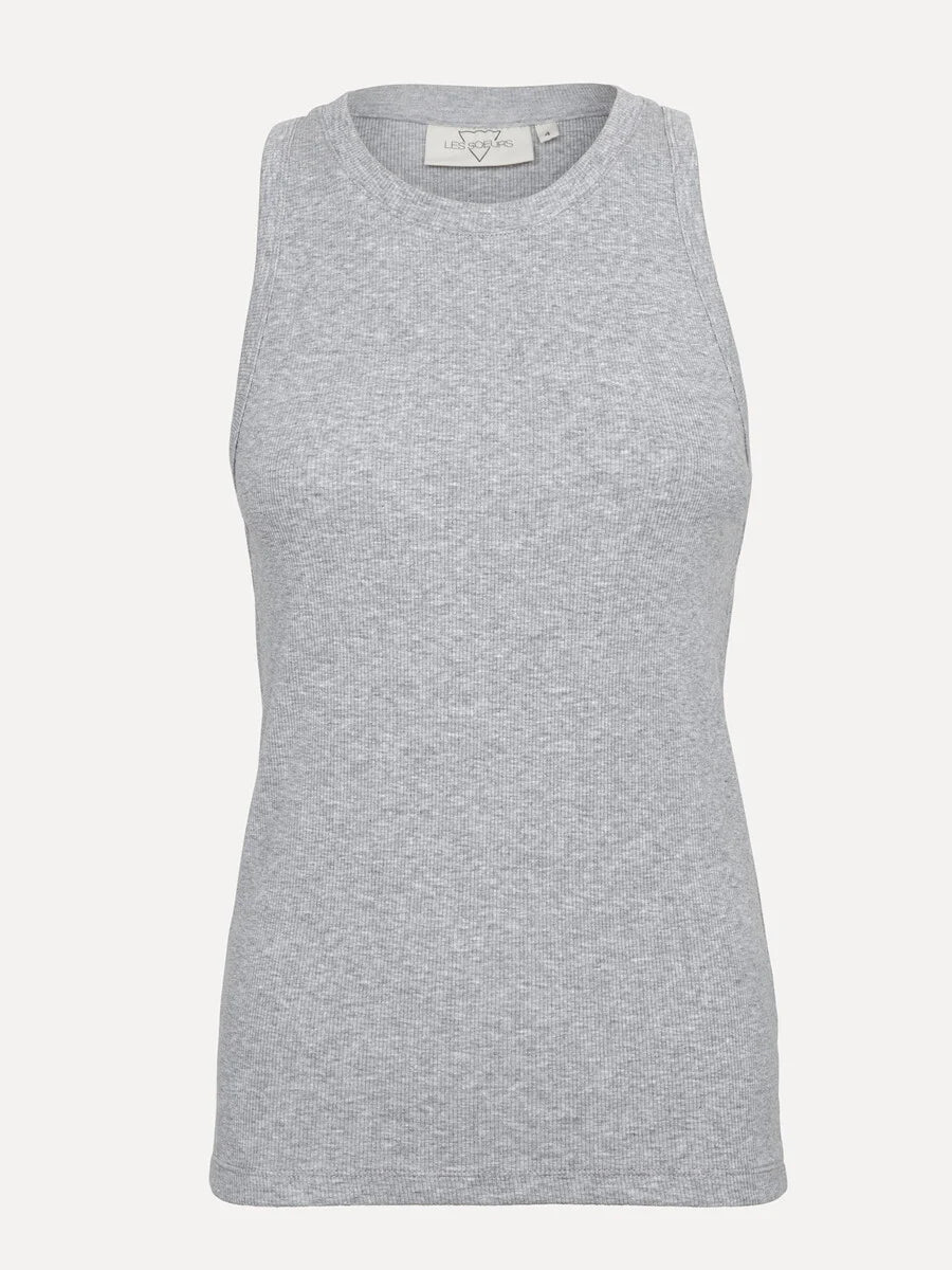 LES SOEURS RACERBACK TANKTOP KAILA GREY - S. LABELS