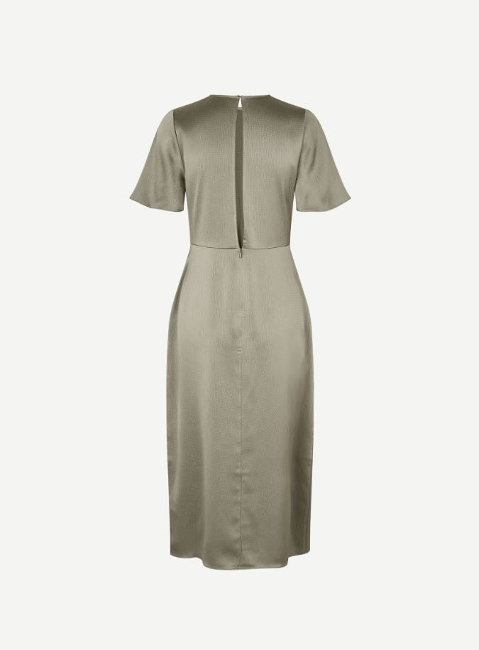 SAMSOE SALUCINDY DRESS VETIVER - S. LABELS