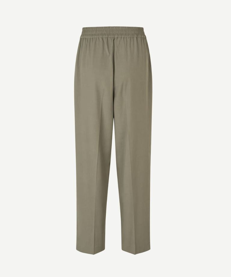 SAMSOE JULIA TROUSERS KAKI GROEN - S. LABELS