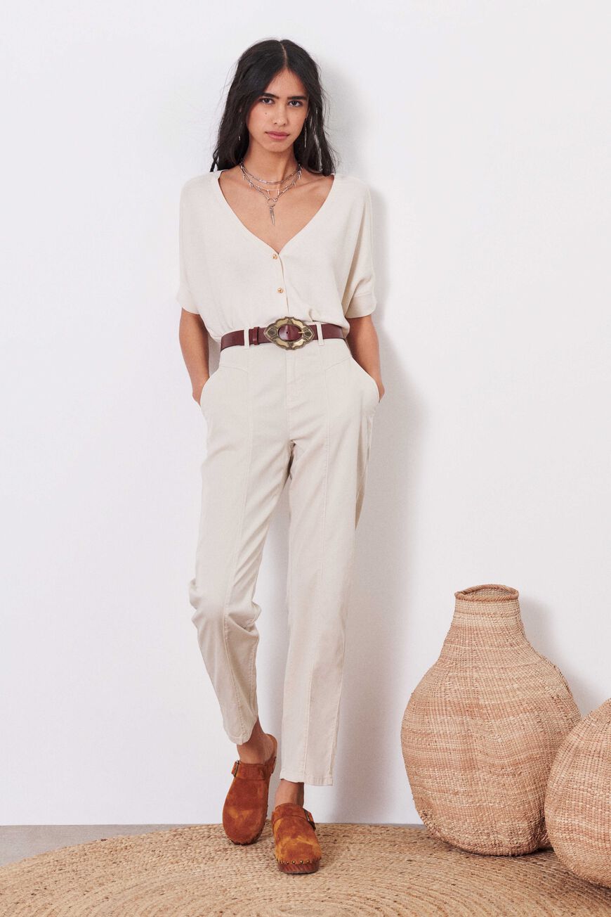 BA&SH PERLEY BROEK GREIGE - S. LABELS