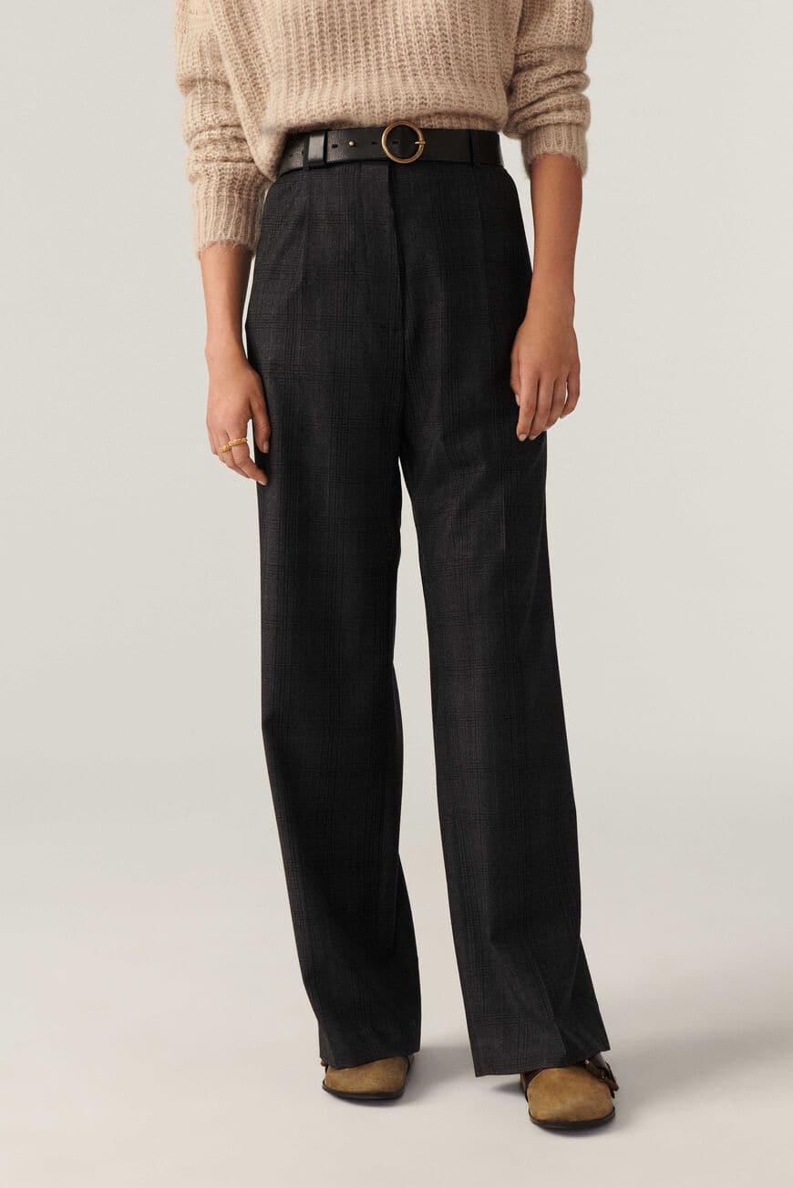 BA&SH HARRY PANTALON GRIJS - S. LABELS