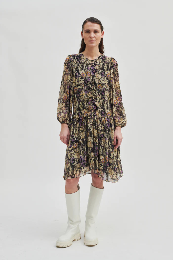SECOND FEMALE BOTANE DRESS PRINT - S. LABELS