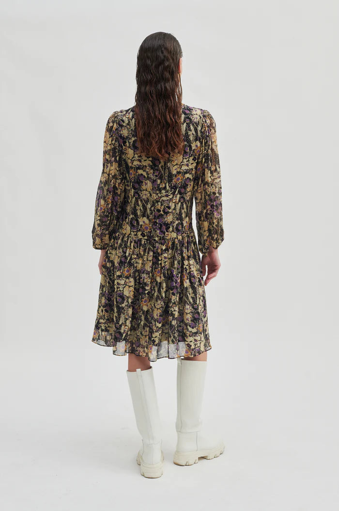 SECOND FEMALE BOTANE DRESS PRINT - S. LABELS