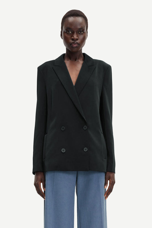 SAMSOE HOYS BLAZER BLACK - S. LABELS