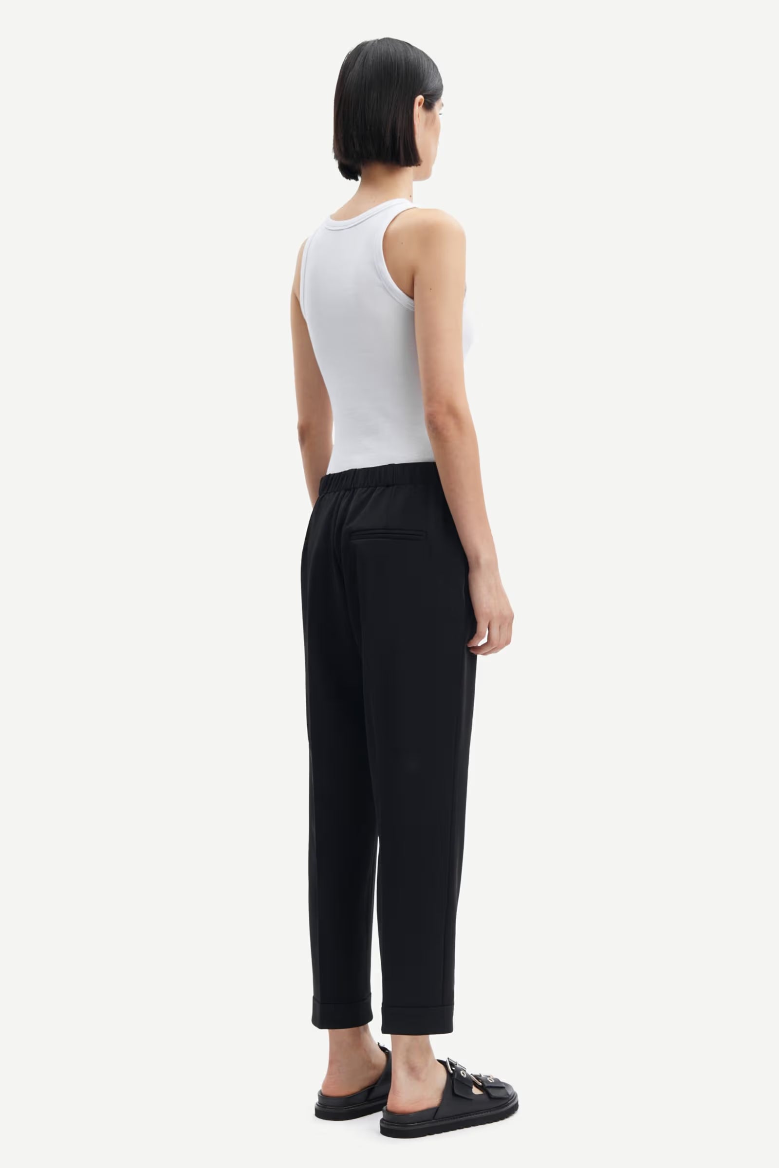SAMSOE ALEXO TANK WHITE - S. LABELS