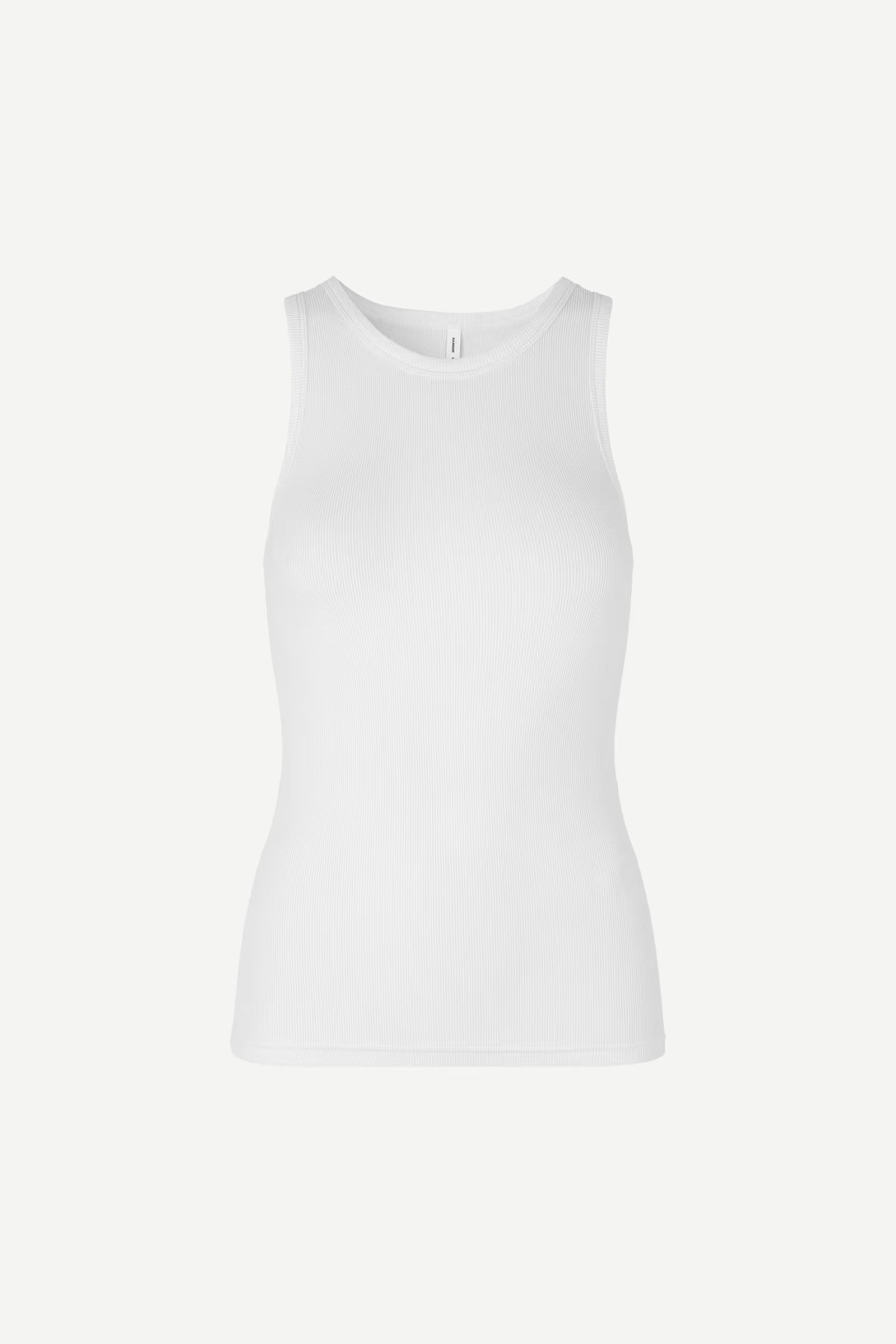 SAMSOE ALEXO TANK WHITE - S. LABELS