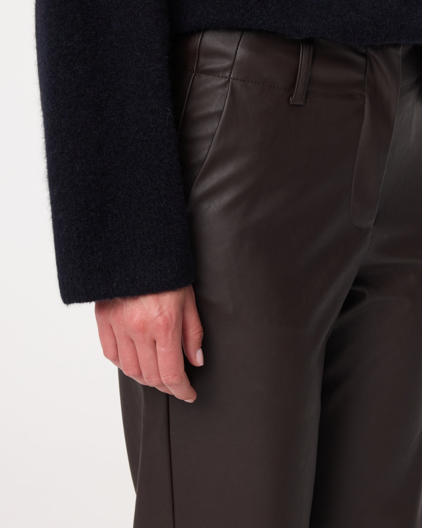 KNIT-TED NAOMI PANTS CHOCO