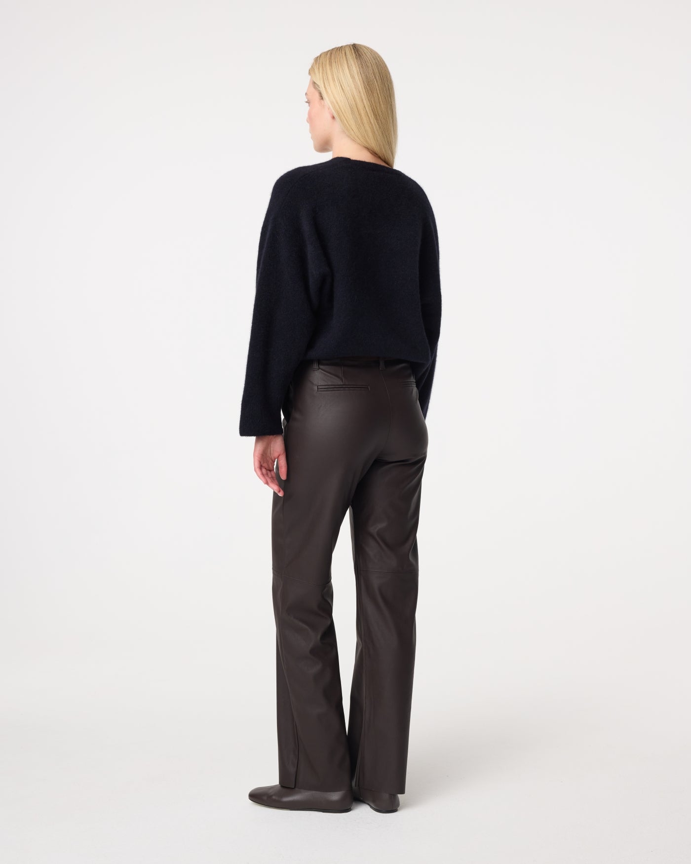 KNIT-TED NAOMI PANTS CHOCO