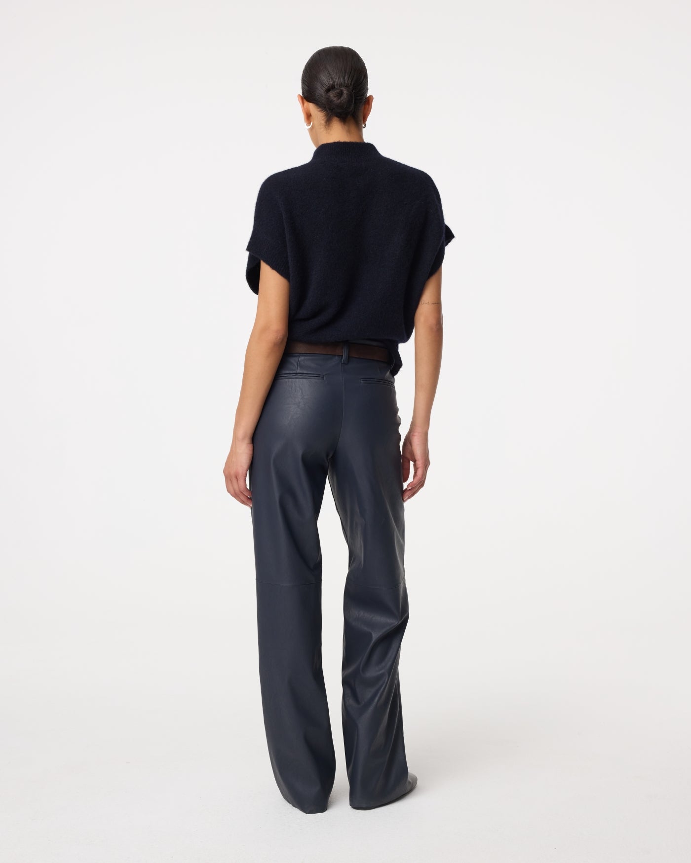KNIT-TED NAOMI PANTS NIGHT BLUE