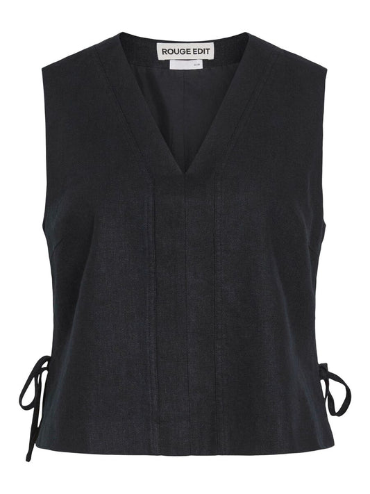 ROUGE EDIT ROUSUMMER VEST ZWART