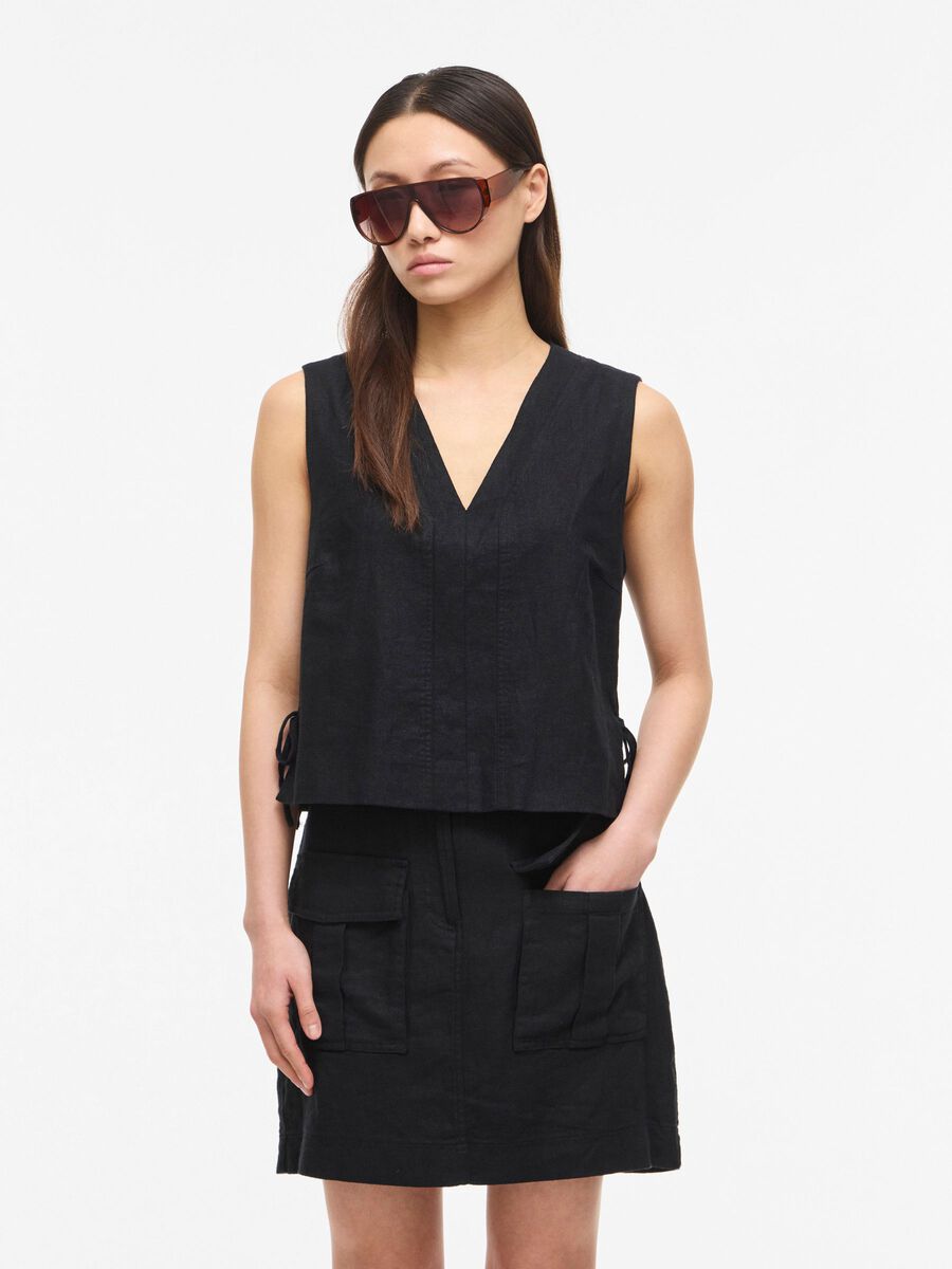 ROUGE EDIT ROUSUMMER VEST ZWART
