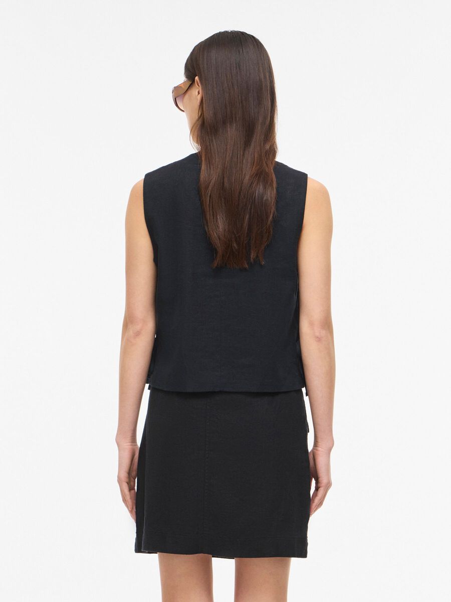 ROUGE EDIT ROUSUMMER VEST ZWART