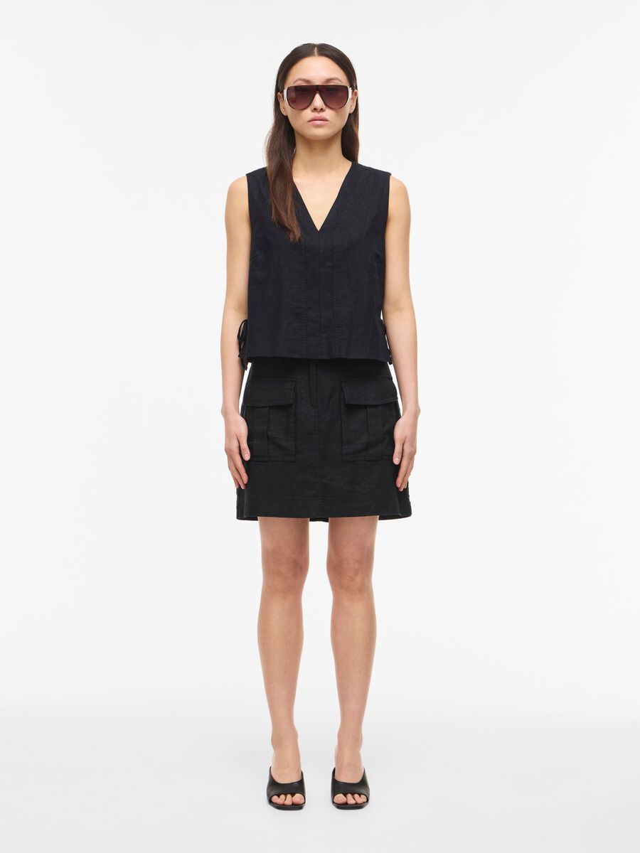 ROUGE EDIT ROUSUMMER VEST ZWART
