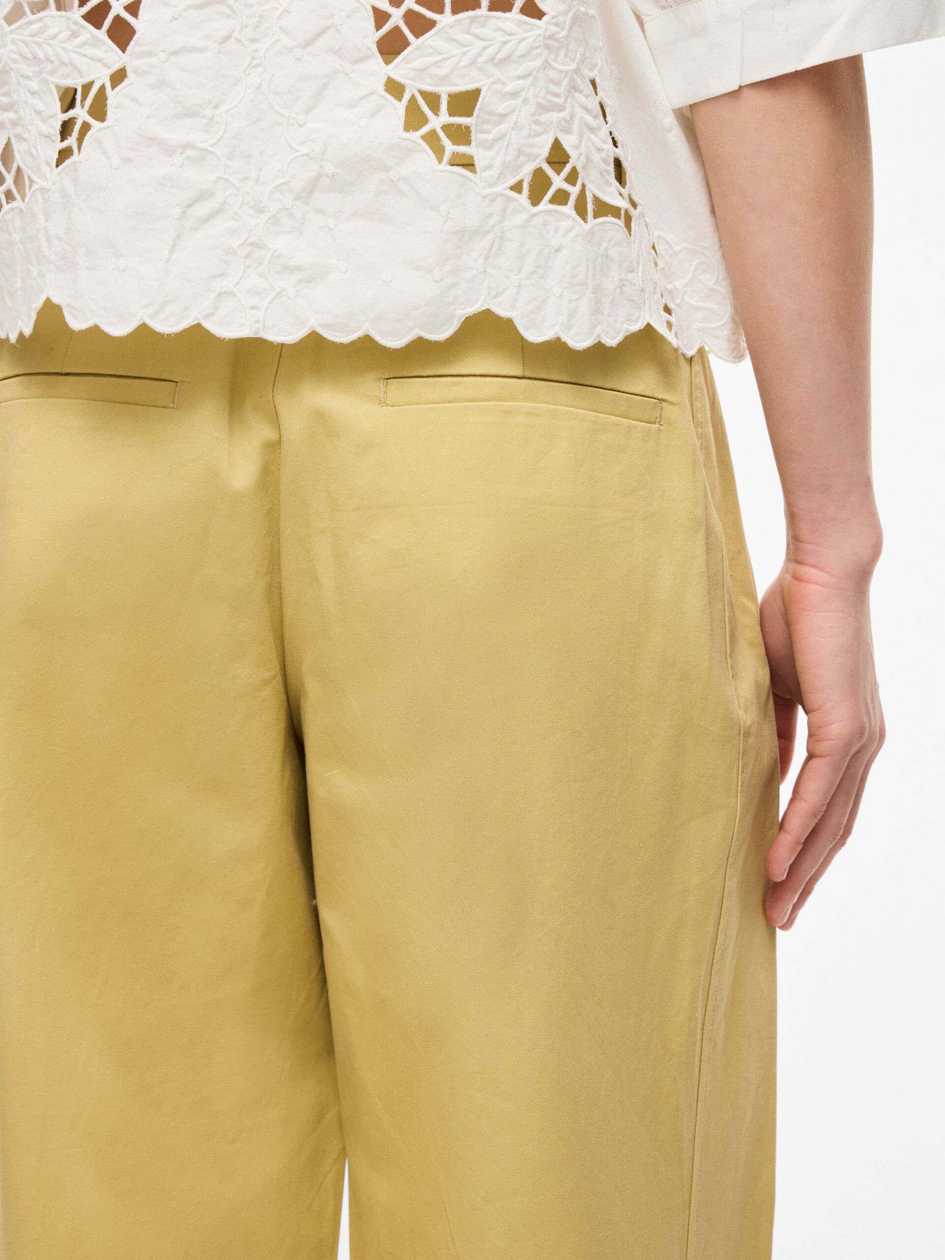 ROUGE EDIT BARREL FIT TROUSERS - S. LABELS