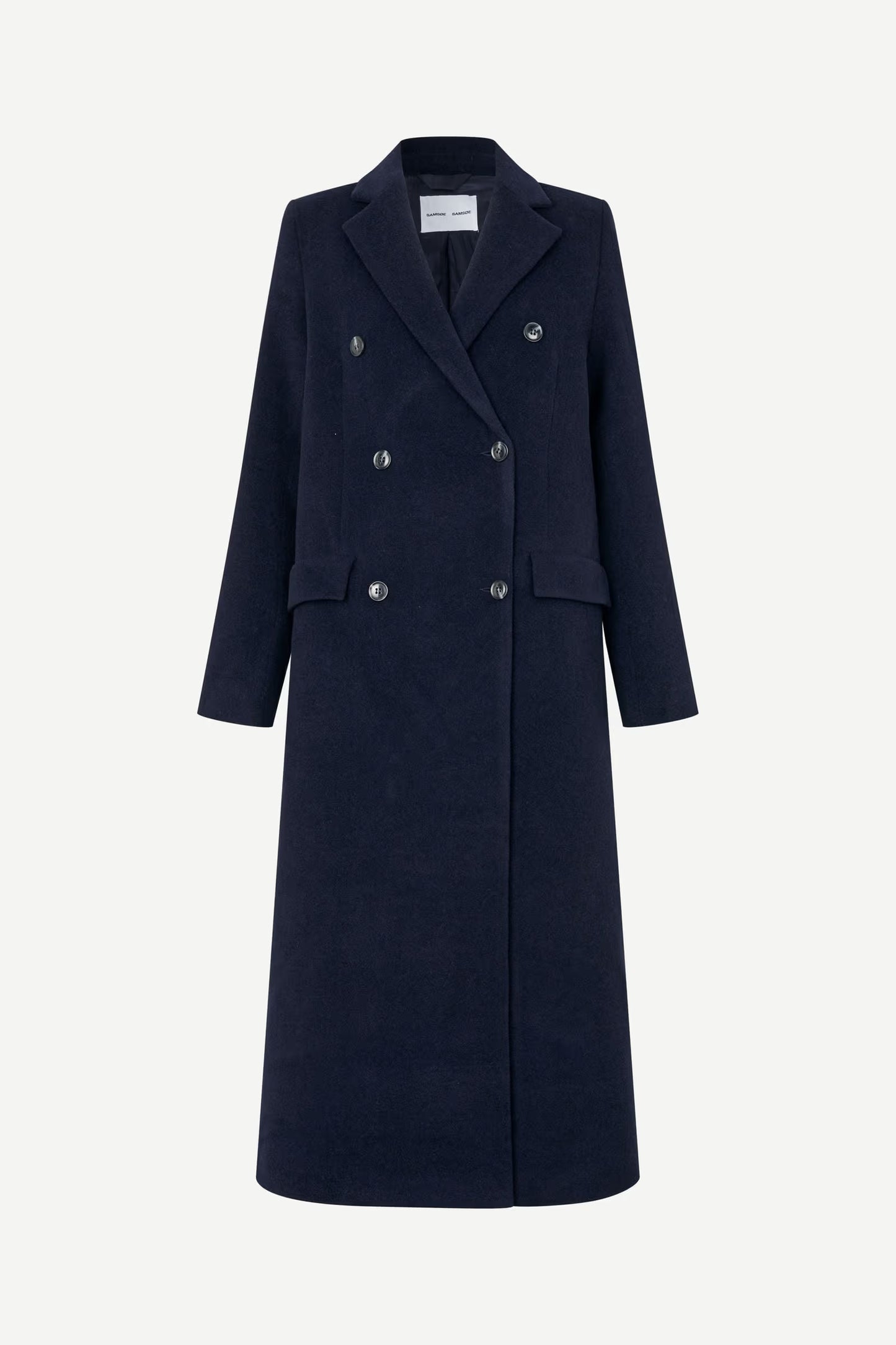 SAMSOE FALCON COAT BLAUW
