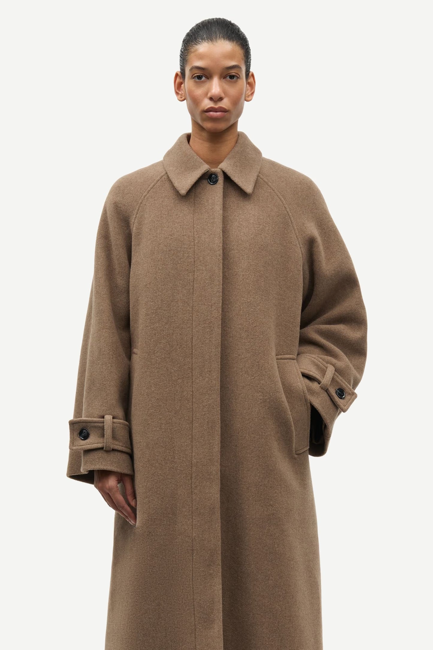 SAMSOE ALMA COAT CAMEL