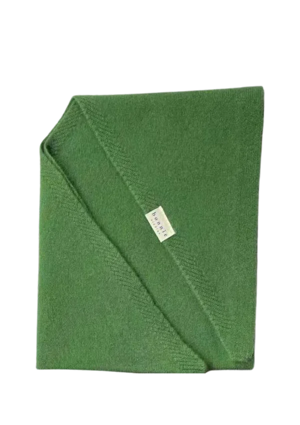 BONNIE STUDIOS WOOL SCARF GREEN