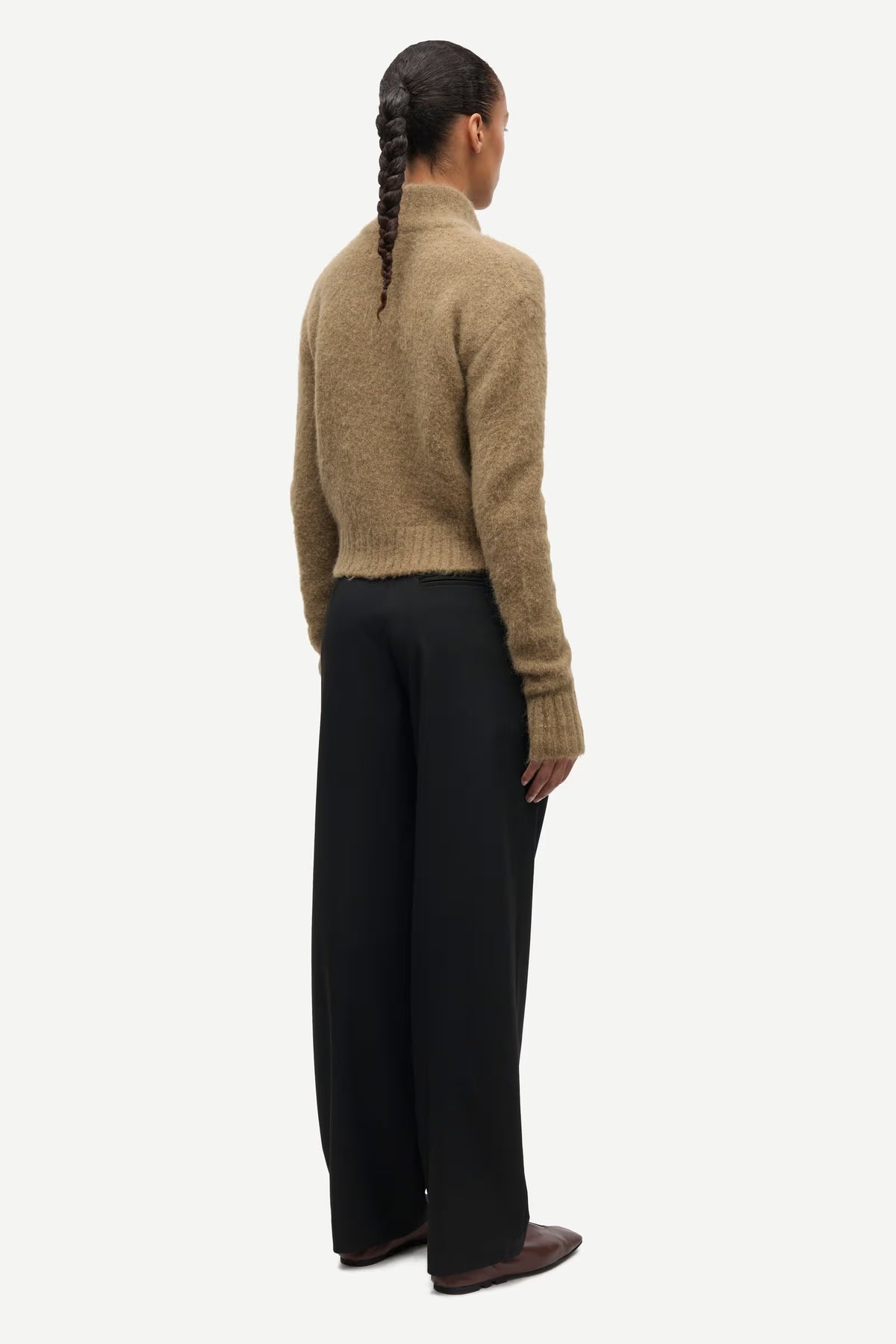 SAMSOE SAJEANNE CARDIGAN ZAND - S. LABELS