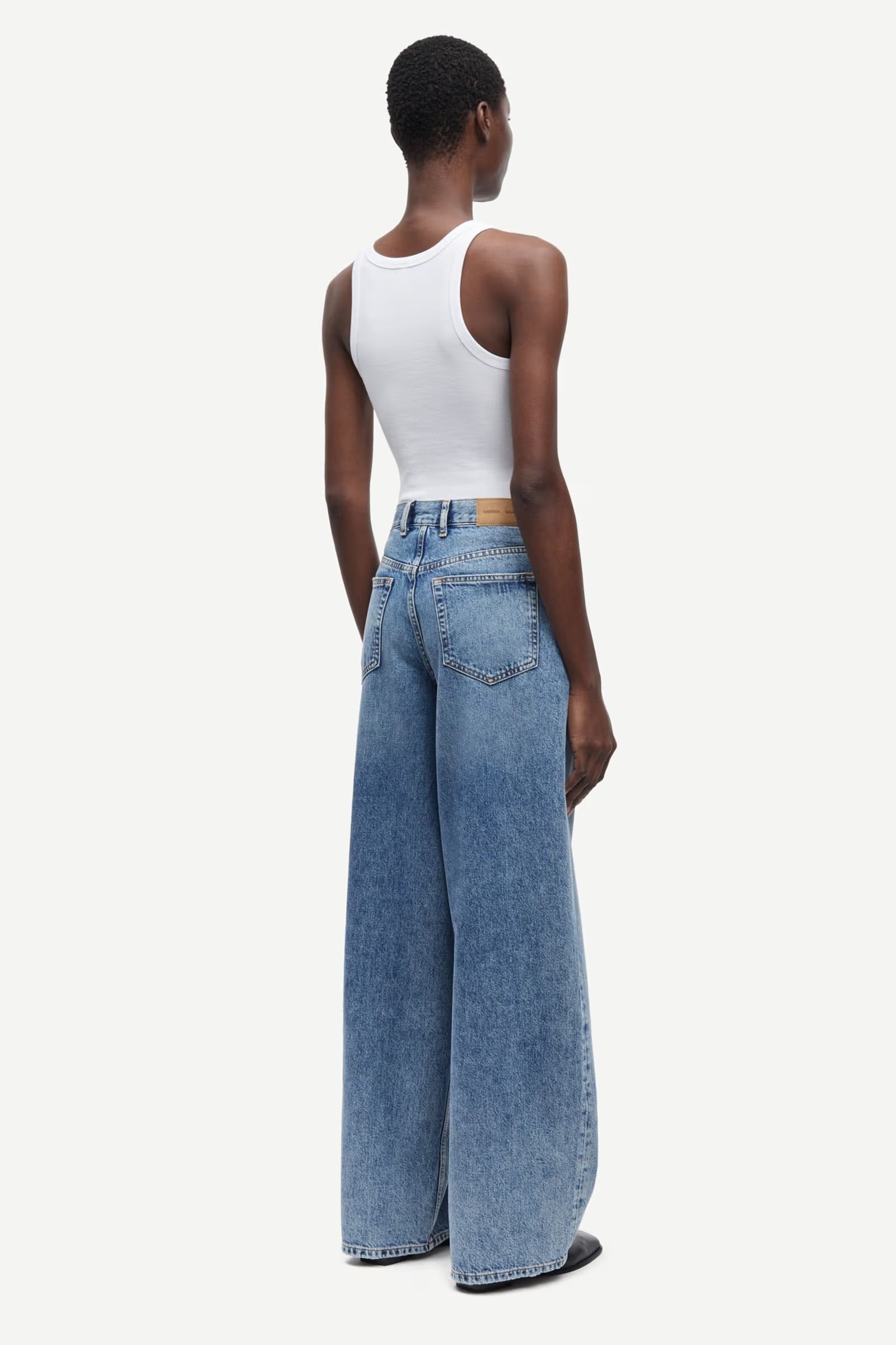 SAMSOE SAHARPER JEANS MID BLUE - S. LABELS