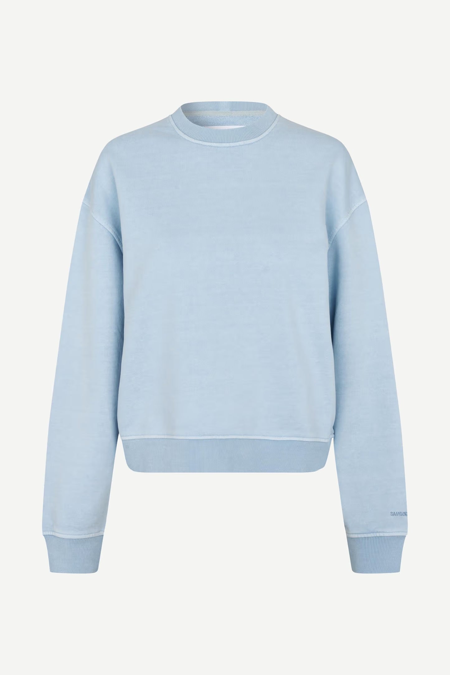 SAMSOE SAVAN SWEAT CASHMERE BLUE