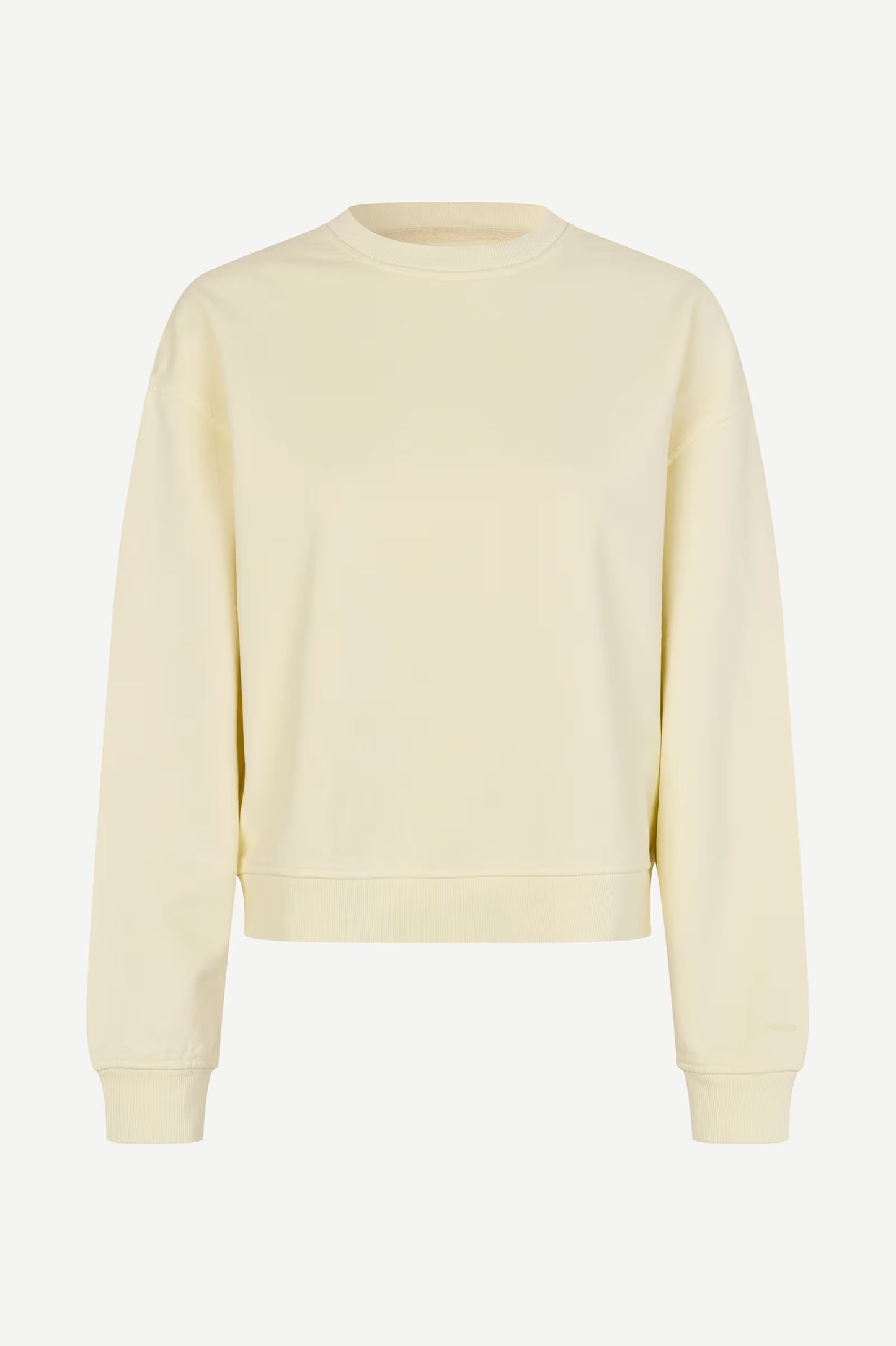 SAMSOE SAVAN SWEAT LIGHT YELLOW - S. LABELS