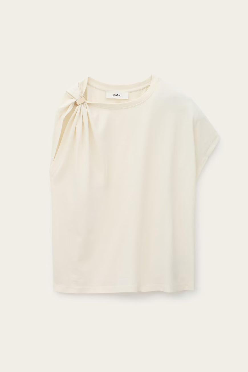 BA&SH ALLIA TOP CREAM - S. LABELS
