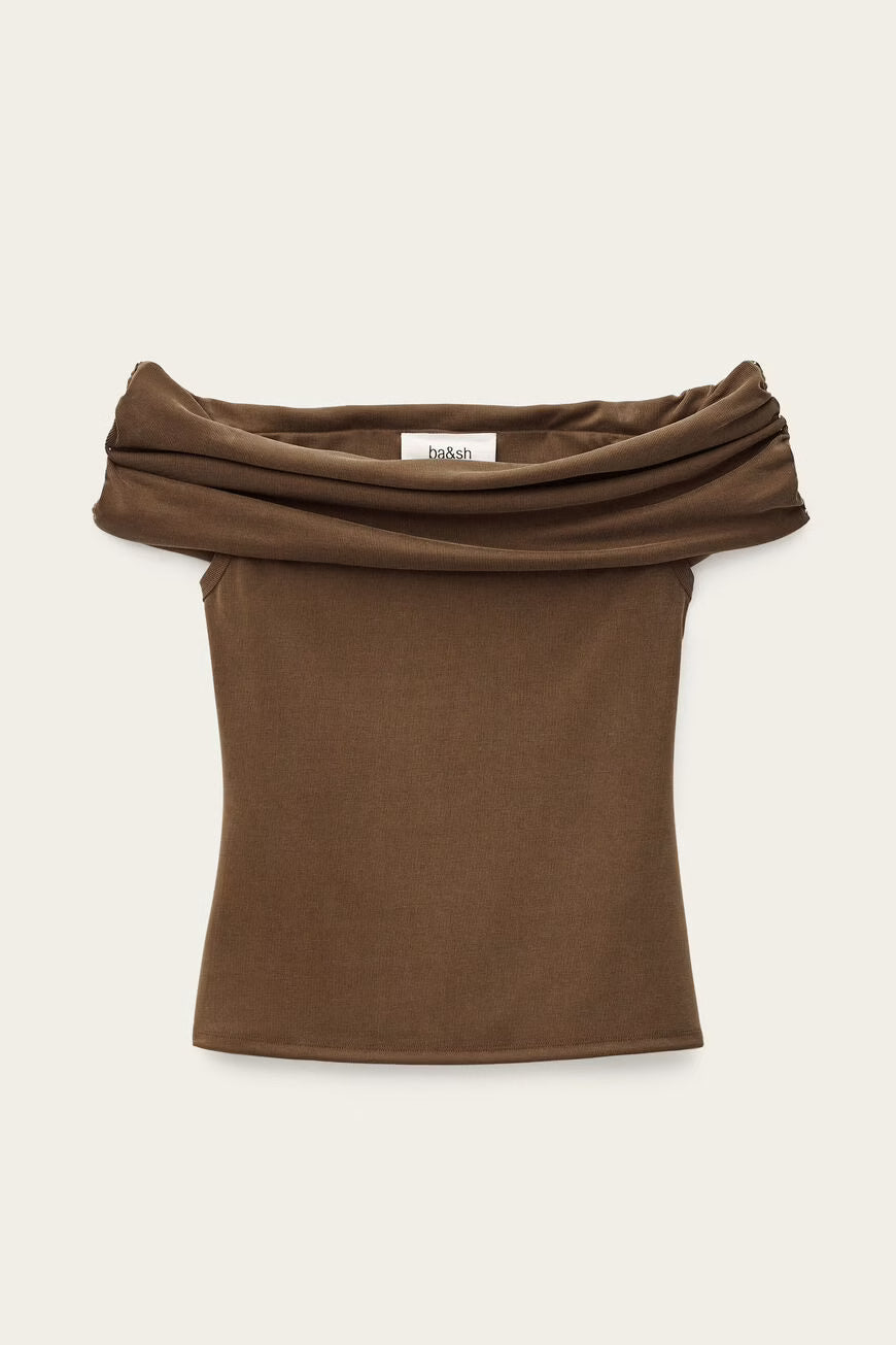 BA&SH BENE TOP BRONZE - S. LABELS