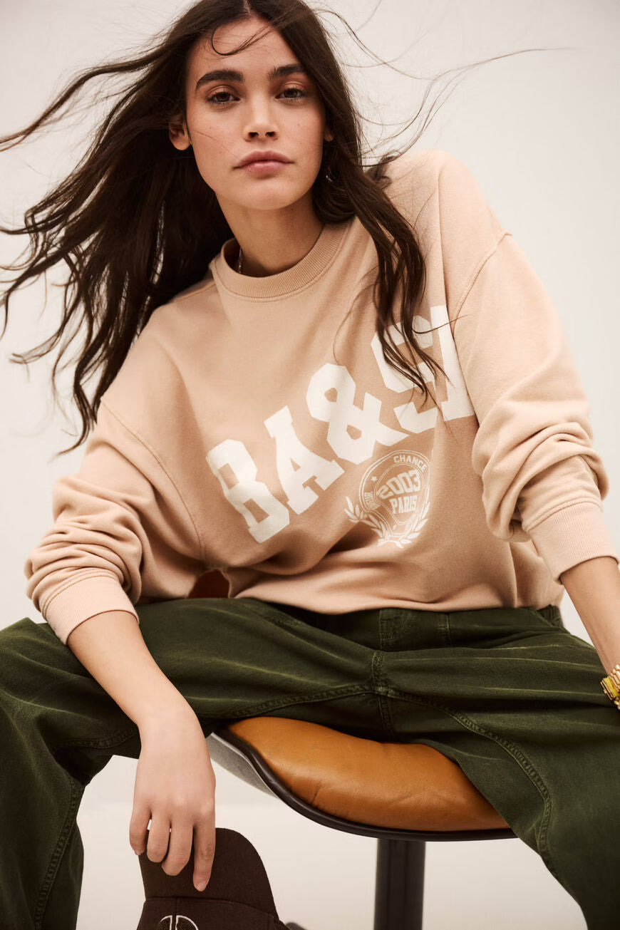 BA&SH BENJAMIN SWEATER ROZE - S. LABELS