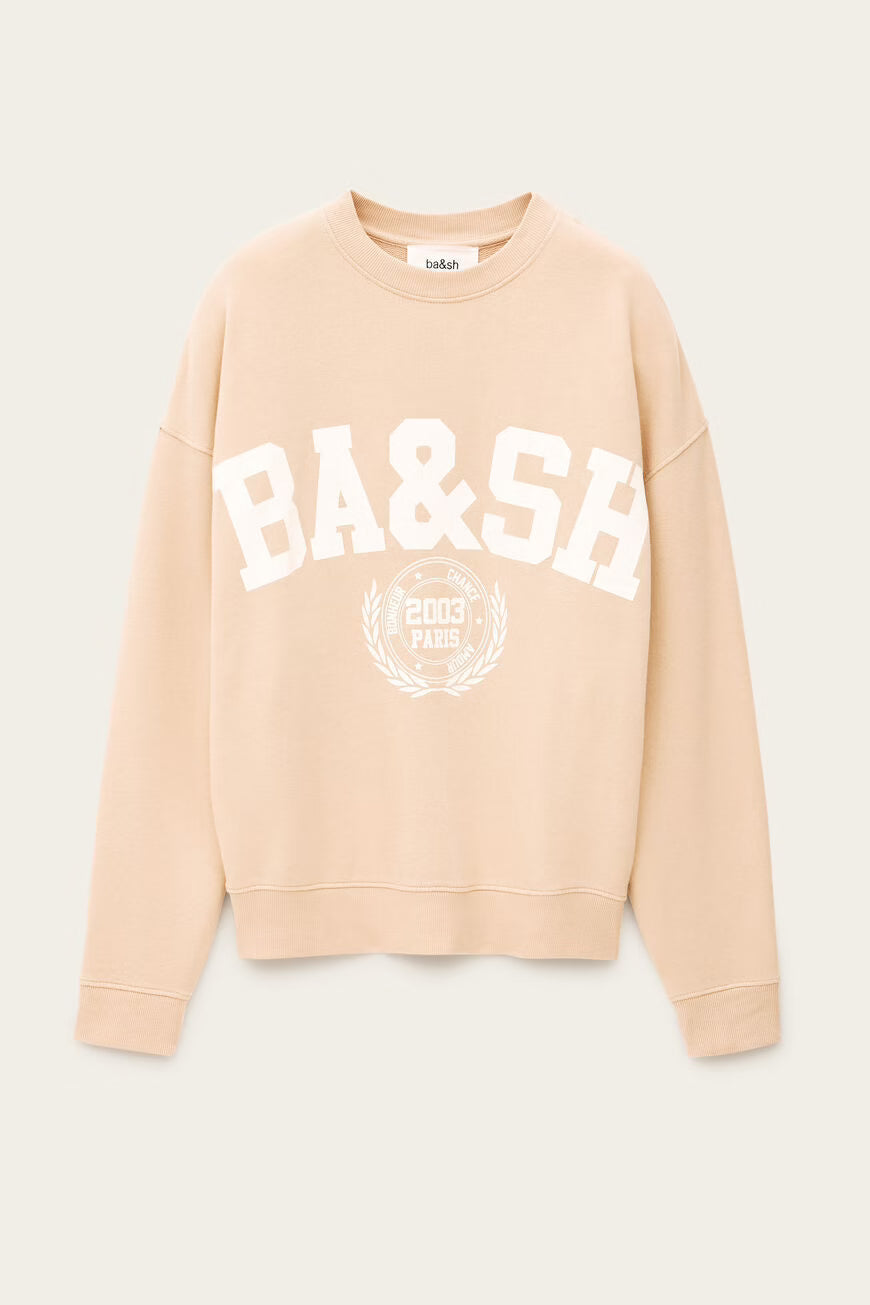 BA&SH BENJAMIN SWEATER ROZE - S. LABELS