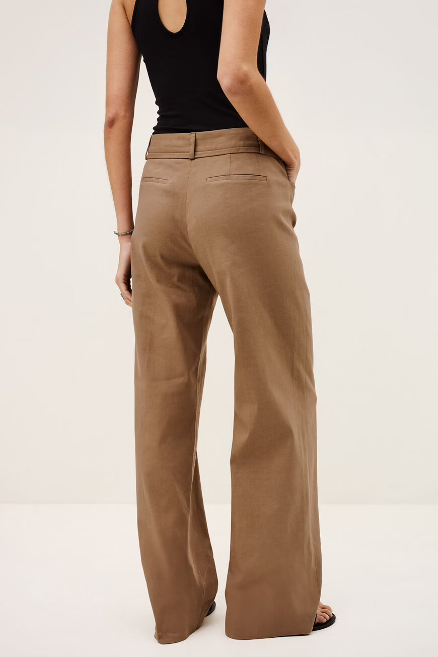 BA&SH PANTALON CISTA BROWN - S. LABELS