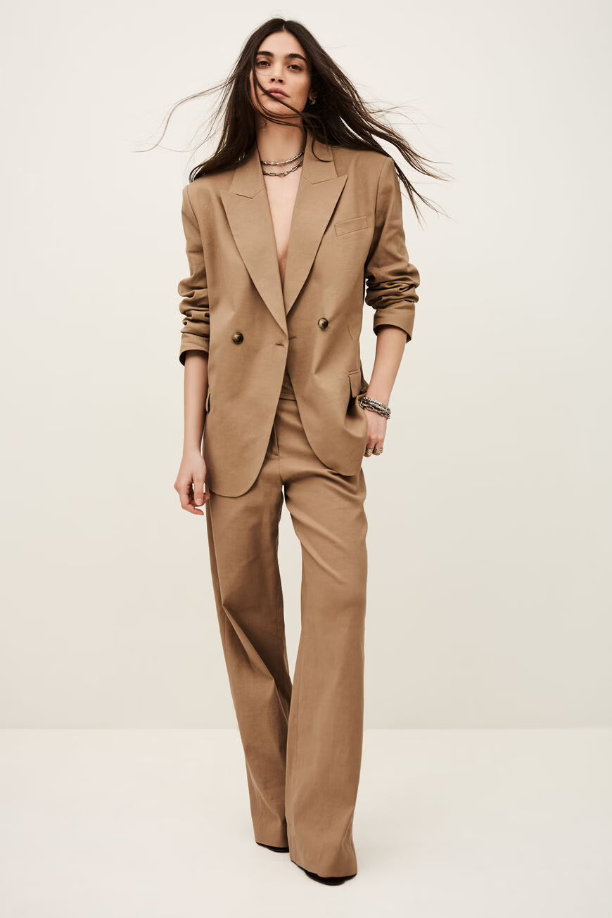 BA&SH PANTALON CISTA BROWN - S. LABELS