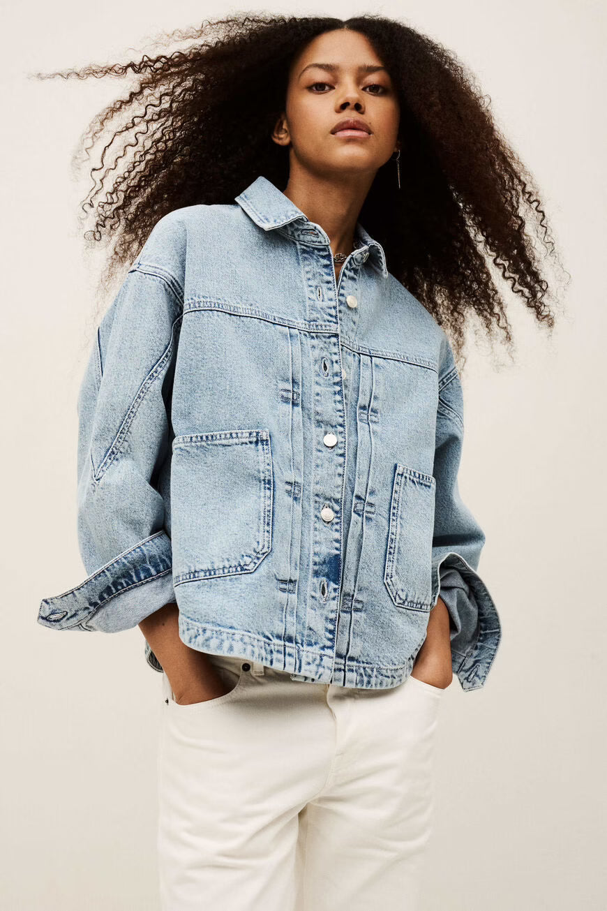 BA&SH JUNO DENIM JACK - S. LABELS
