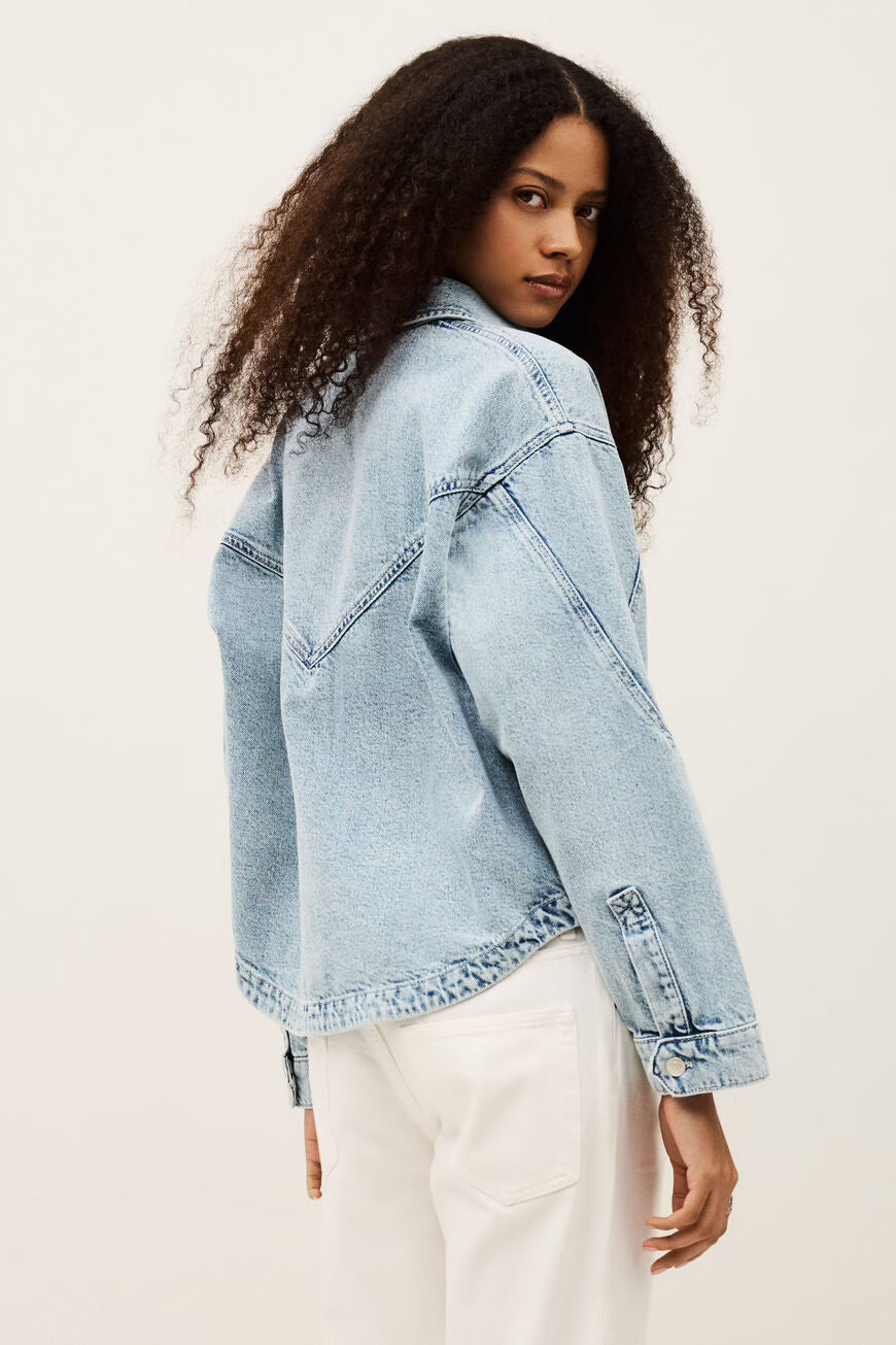BA&SH JUNO DENIM JACK - S. LABELS