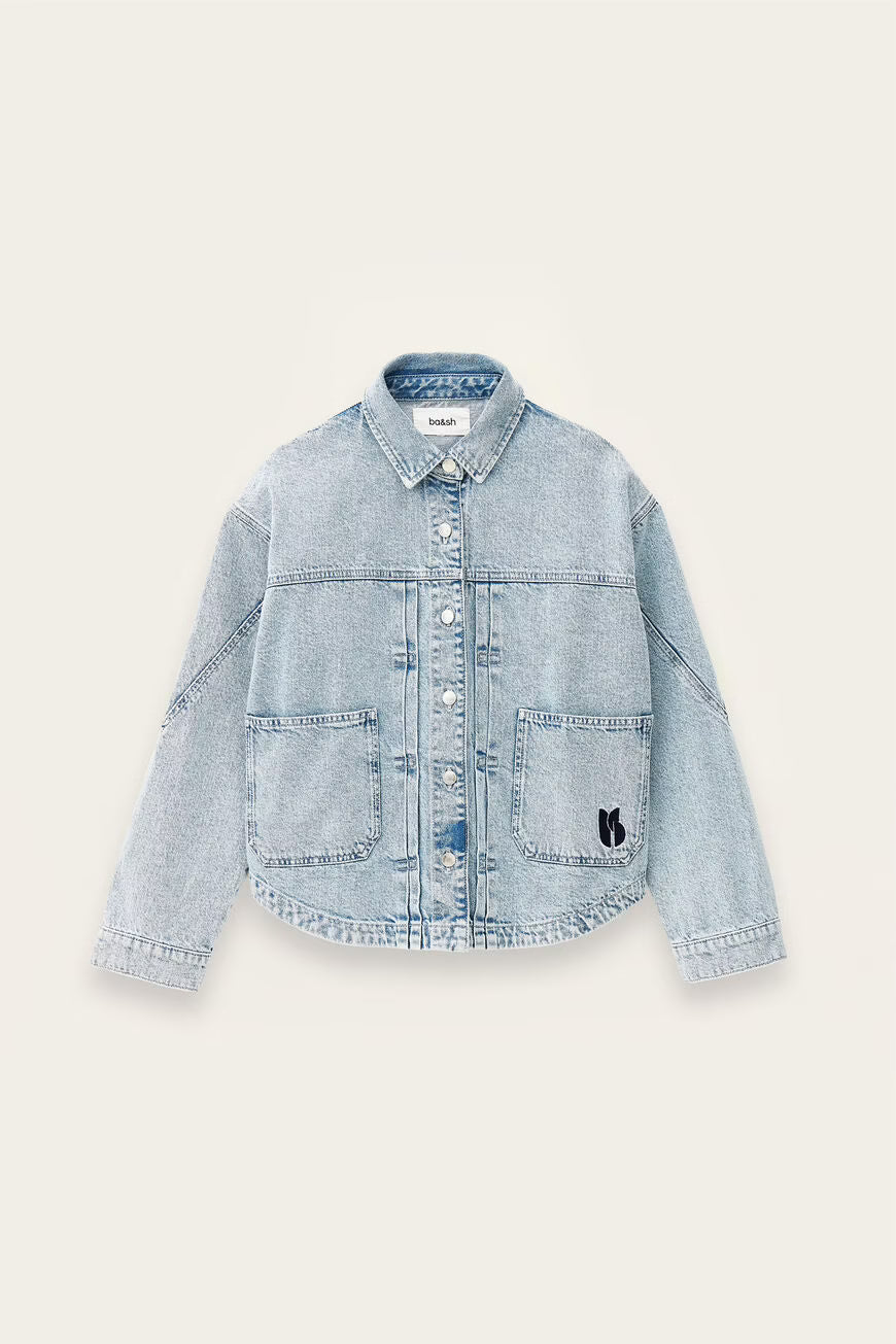 BA&SH JUNO DENIM JACK - S. LABELS
