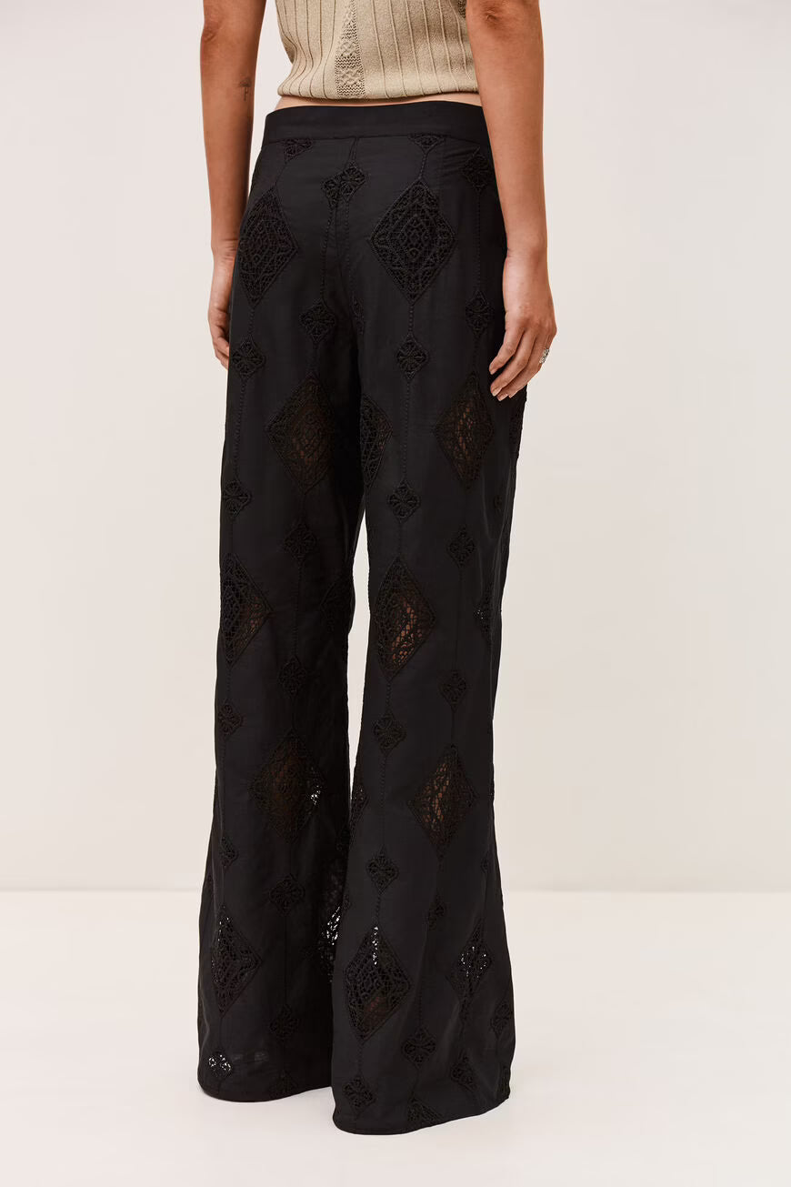 BA&SH PANTALON MIKE ZWART - S. LABELS