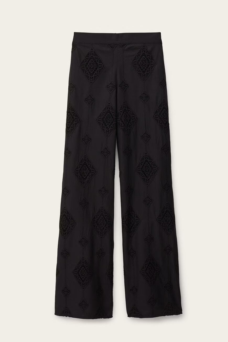 BA&SH PANTALON MIKE ZWART - S. LABELS