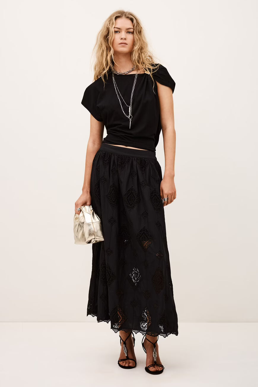 BA&SH MONA ROK ZWART - S. LABELS