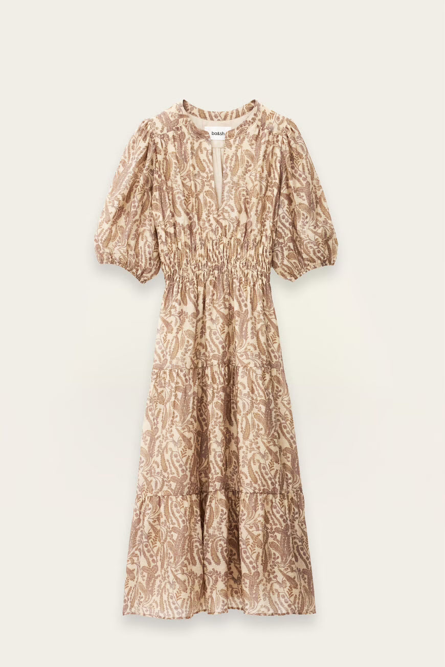 BA&SH TANYSSA DRESS BLOEMENPRINT - S. LABELS