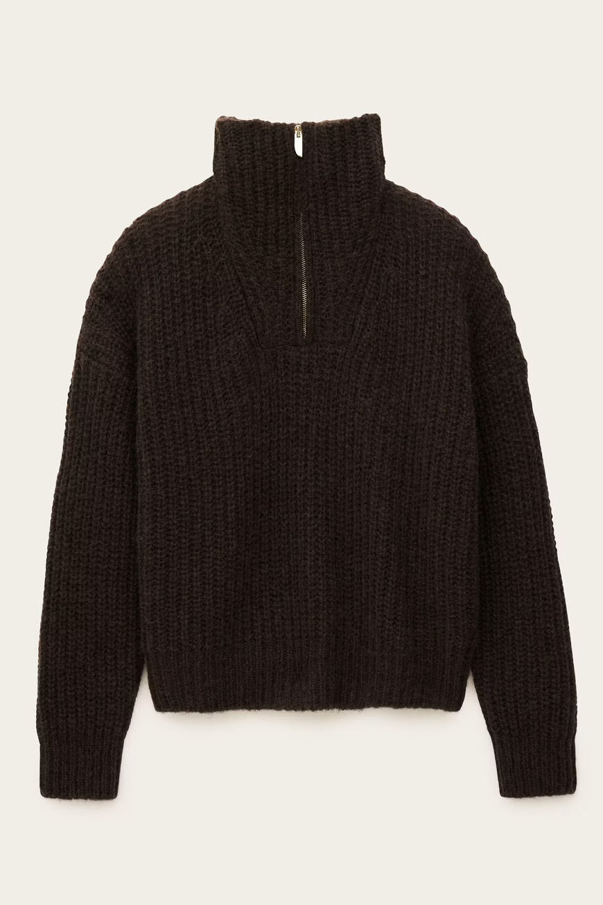 BA&SH BELTANE KNIT BRUIN