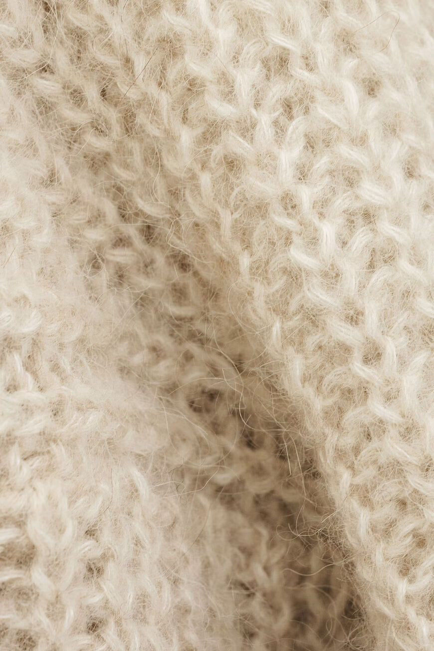 BA&SH BELTANE KNIT CREME